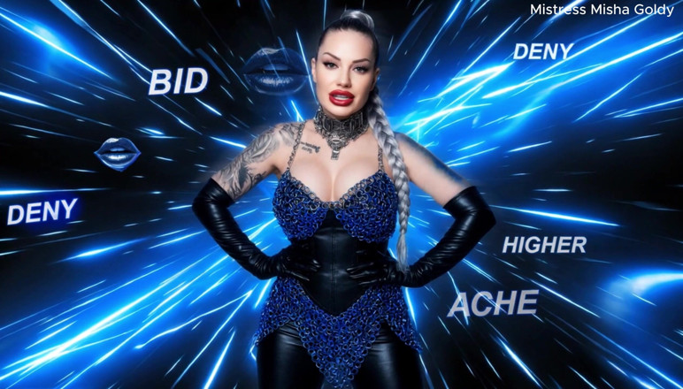 Goddess Misha Goldy: Minda awak di blok - lelongan fixation obsesif