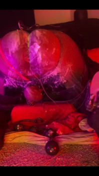 Chastity Pig Dildo in Hole