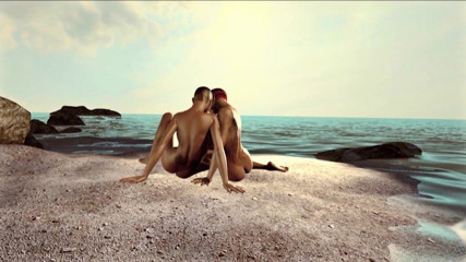 The animation shot: boodha aadmi dekhta hai ki lesbiyan sauteli bahnen ise prapt...