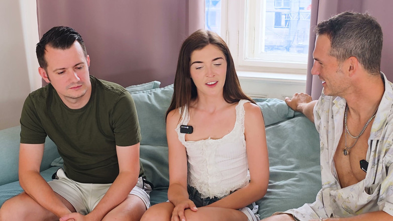 Tommy Wood XXX: Double Teaming British Hottie Rhiannon Ryder on Tom Games Pod