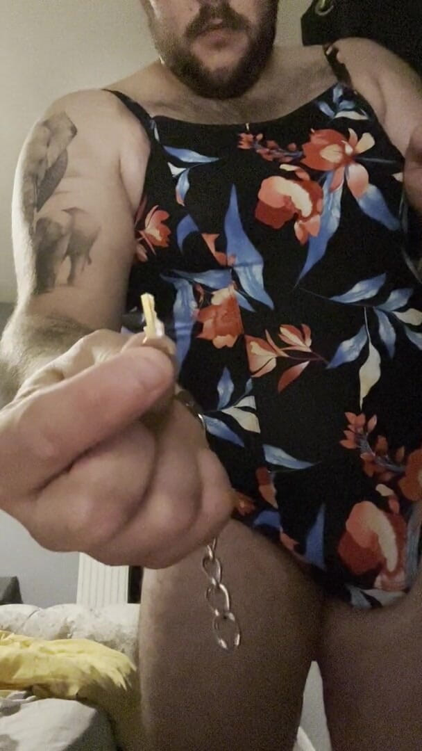 Shaun Cbt: Cock and Ball Bondage with Nipple Clamps and Crossdressing and...