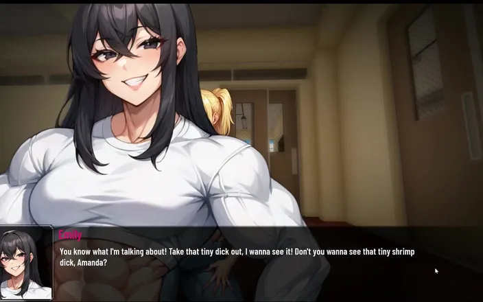 Cum in Futa: Futanari Muscle Growth World Femboy Hentai Game Ep.2 Masochist Tiny...