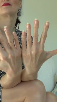 Lady Victoria Valente - Beautiful Hands, Long Natural Fingernails, Close-ups, JOI