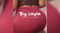 Big Layla: Velký ebenový zadek učí nevlastního bratra, jak ji udělat