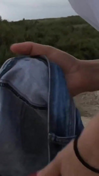 Stripping Naked and Walking on Public Beach