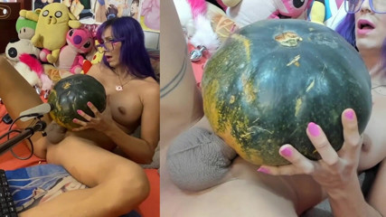 Ariana Unicorn: pumpkin fuck video