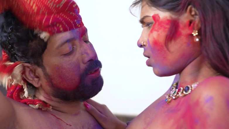 Tightmaal: Hot Desi Indian Sanjana Holi Special Hard Sex