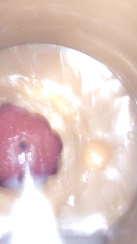 Kamera 4K v análním děložním čípku POV, Drobný paroháč obří ''pár''', mrdka v análu a creampie - Asmr