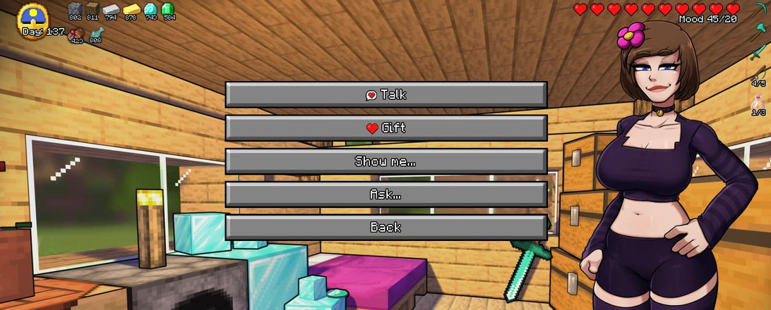 LoveSkySan69Real: Minecraft Hornycraft część 84 spust płynący na zewnątrz przez Loveskysanhentai