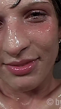 Threesome golden shower