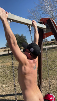 Doing Pull-ups Naked - You in?