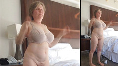 MarieRocks: 60+ GILF ama essere nuda nelle camere d'albergo