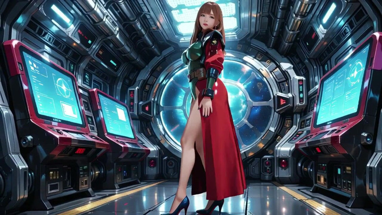 Tay Swift X: În interiorul Trenului Sci-fi, ea poartă o armură verde strâmtă,...