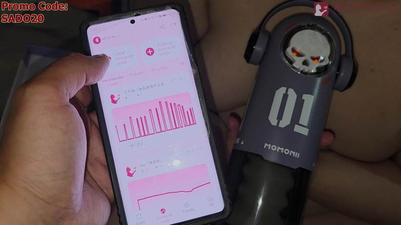 Sado Hentai: Beyourloverova hračka Skull Man je tak realistická, že se udělá dovnitř,...