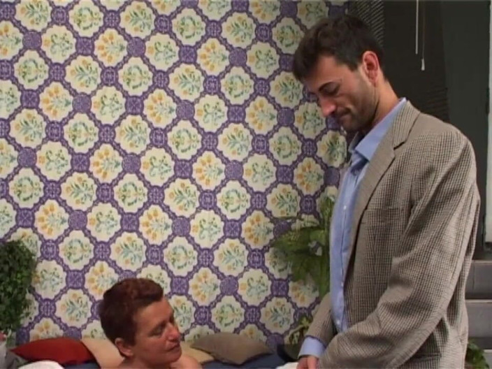 Milf in Love: Big young cock in red hair milf