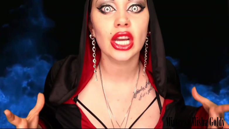 Goddess Misha Goldy: Mesmerizing mindfuck :You will submit to me, you will say my...