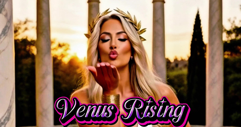 Venus Rising_Hotwife: Pierwszy raz lesbijki MILF Podwójny dildo i nożyczki