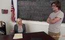 Aunt Judy&#039;s XXX: AuntJudysXXX - zlobivá zralá učitelka Payton Hall dává svému studentovi lekci