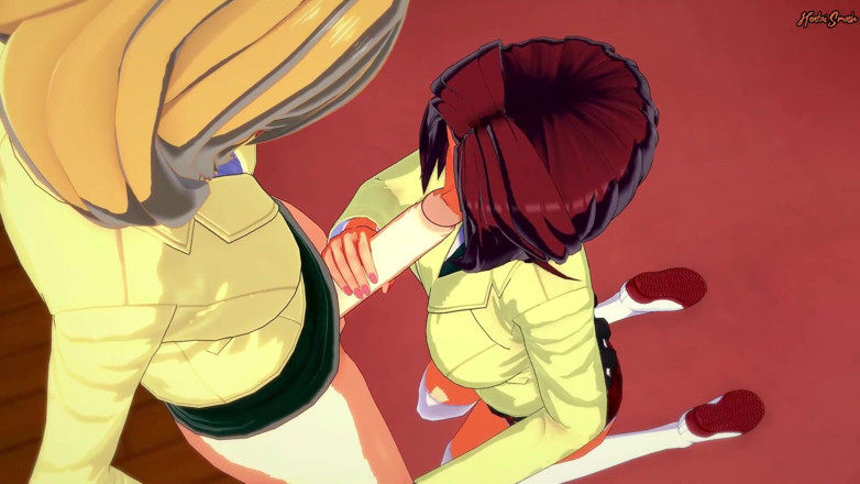 Hentai Smash: Kallen saje ptáka Futy Milly Ashford a pak jezdí na...