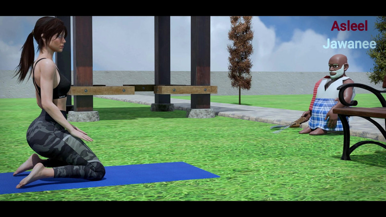 Asleel jawanee: Garderner šukal mladou dívku v parku