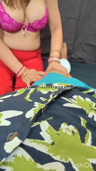 Punjabi Bhabi Satisfying Her New Customer