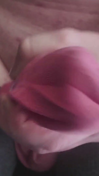Masturbate with Hush 1 and Cum in Pink Socks