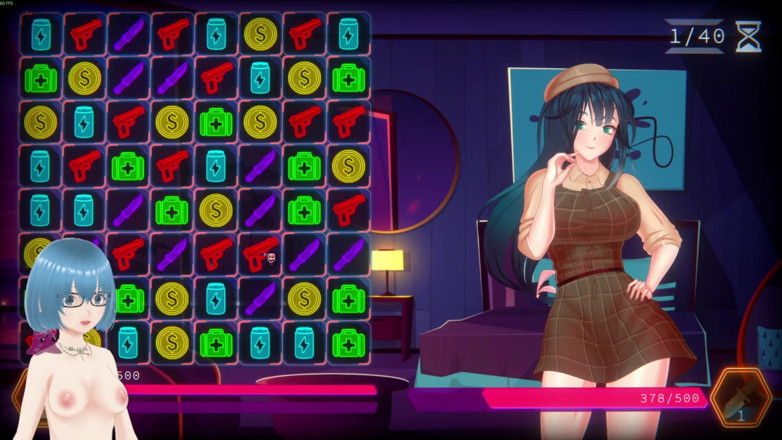 AliChan Vtuber: 玩家女孩 futanari 游戏第 1 集