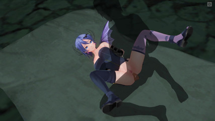 H3DC: Hentai 3D. Succubus có bộ ngực to lắc lư trong khi...