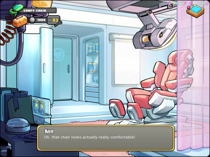 Porny Games: Space Rescue - tratment sexual con doctora rubia cachonda