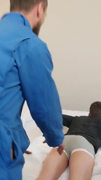 Dads and Twinks - Twink Filled with Older Man's Cock