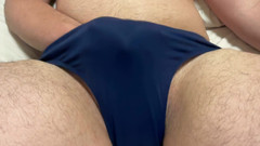 Speedofanboy: Blåsa en last i Blue Speedo
