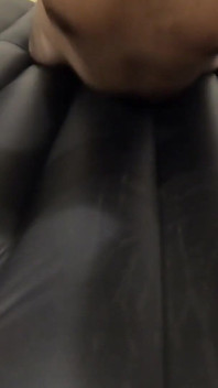 Fuck and cum on airmatress