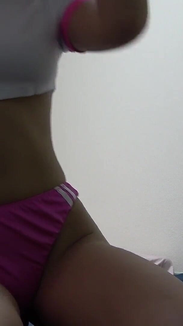Gals apartment: Thong Gym Clothes Room Cleaning, Girl in Girls' Apartment in...