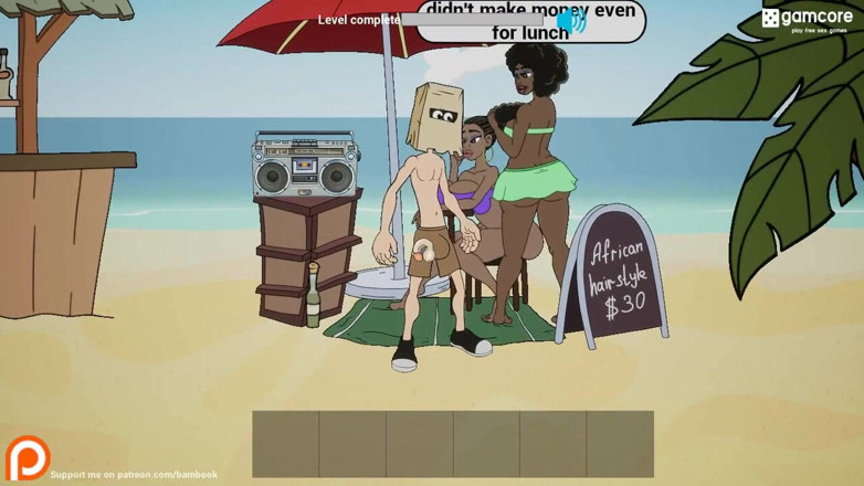 Dirty GamesXxX: Baiseur : plage naturiste et filles sexy aux seins énormes, épisode 12