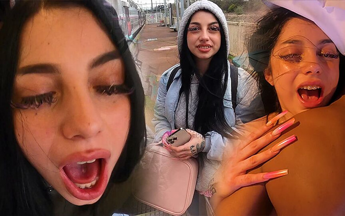 MadBros Prod: Я трахаю хорошую задницу моей чилийской подруги в поезде и на ее месте после того, как снова увиделся друг с другом