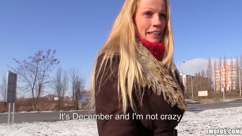 Public Pickups: Public Pickups - Big Tits Blonde Lucie Gives POV Blowjob in...