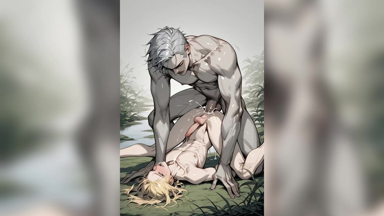 Boycum: Fusto uomo scopa il culo effeminato sborra