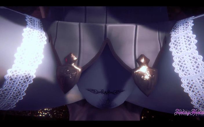 Yaoitube: Resident Evil Hentai 3D - POV Lady Dimitresku boobjob e cowgirl style...