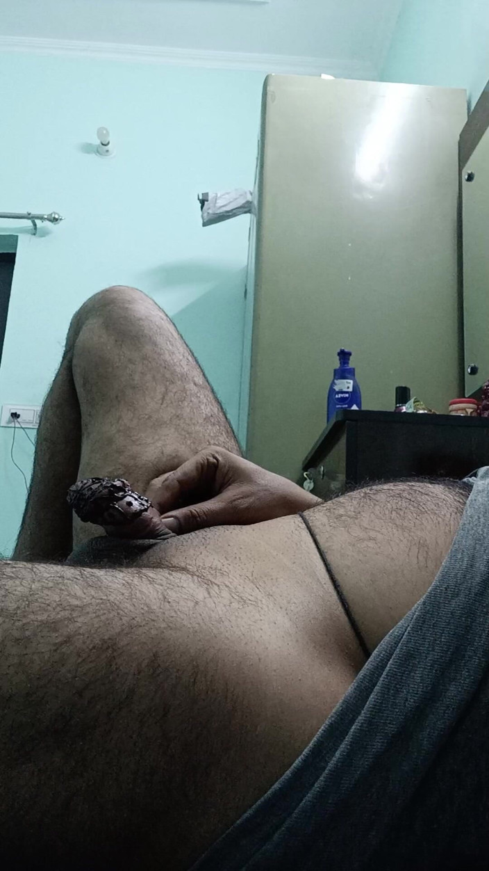 Rajasthani-old-lover: Indische Desi-man geniet van douche en seks