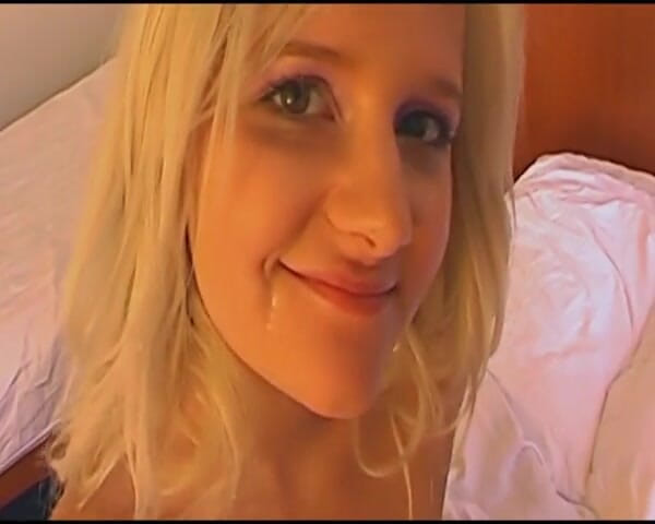 Deutsche Madchen: Cute Blonde German Teen Rides Dick in the Bedroom