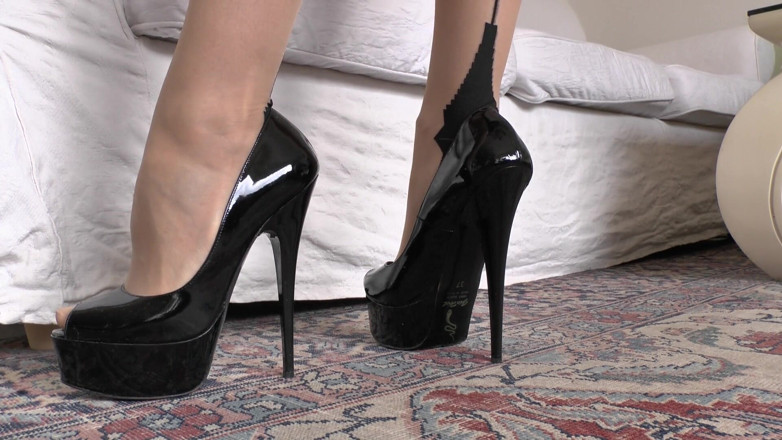 Lady Victoria Valente: Extremely Sexy High Heels and Stockings JOI - Lady Victoria Valente