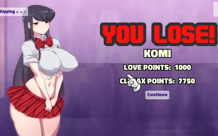 Miss Kitty 2K: Waifuhub сезон 5 - сексуальный сезон траха - Komi от Foxie2k
