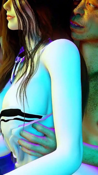 Seducción de gran trasero de belleza en 3D - animación 3D hentai