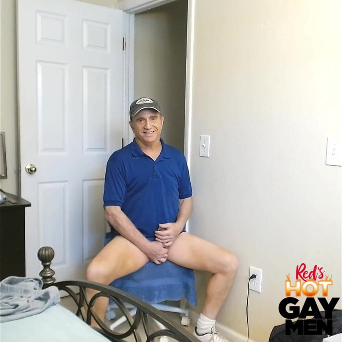 Reds Hot Gay Men: Roșcată solo cu pula mare