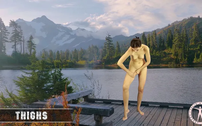 TheoryOfSex: Smart workout with Julia V Earth. Part 1: Massage.