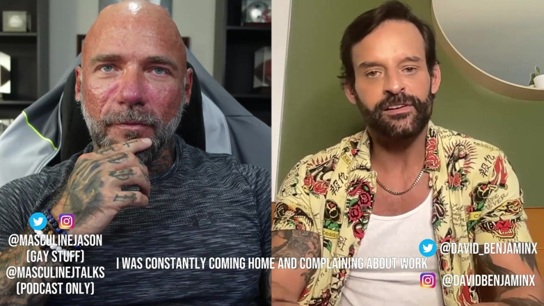 Raw and Uncensored with Masculine Jason: Porn Star Confessions - David Benjamin (episode 104)