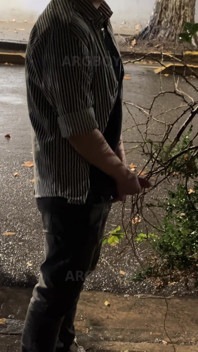 Risky Extreme Couple Jerk off Outdoor in Public Under the Rain (very Romantic)