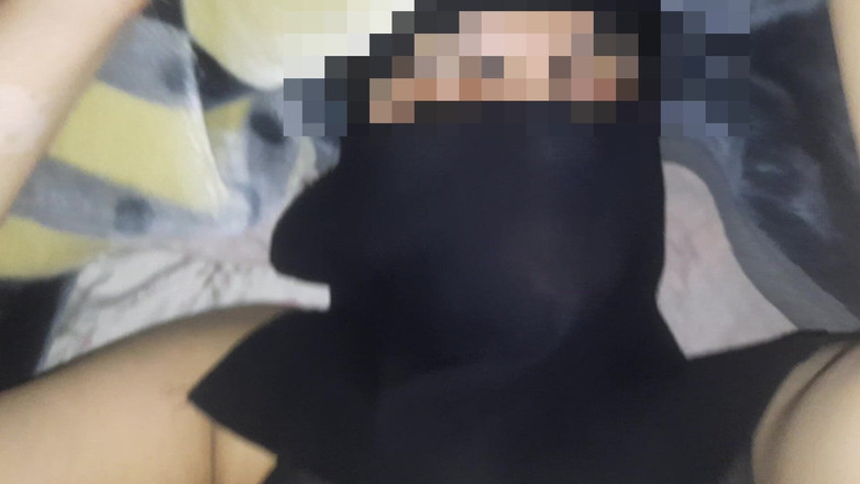 buttllover: Awek Muslim seksi di Niqab dikongkek keras oleh orang asing