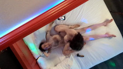 Always Fun No Pants: Neuken in Een Bed Met Een Spiegel!