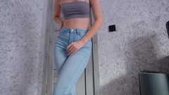 Solo Alice: Desperation Pee in Jeans Part 1